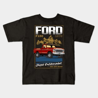 American F150 Pickup Car Kids T-Shirt